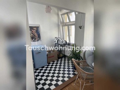 Tauschwohnung: gemütliche, ruhig und zentral gelegene 1-Zimmer gegen größer
