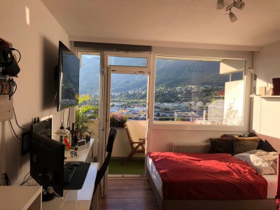 Vermiete sehr ruhige, sonnige Garconniere am Innrain