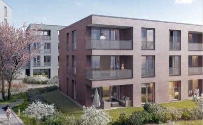Helle und ansprechende 3-Zimmer Wohnung mit Gartenanteil