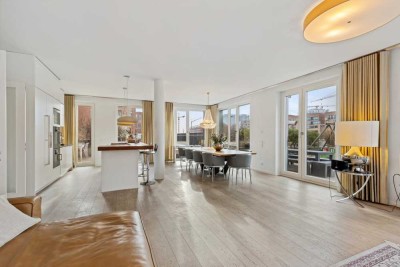 Eleganz trifft Urbanität: 4 Zimmer, 2 Terrassen & spektakulärer Blick auf den Magdeburger Hafen