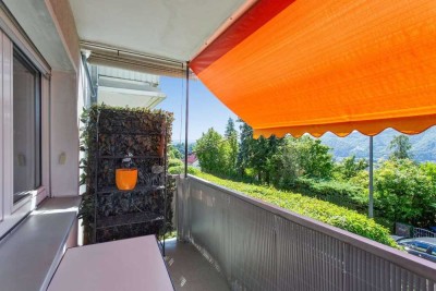 Ruhige Erdgeschosswohnung mit Blick auf die Burg in Lahnstein