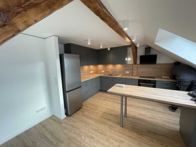 Erstbezug 3-Raum-DG-Wohnung mit Balkon und EBK in Braunschweig, Östl. Ringgebiet