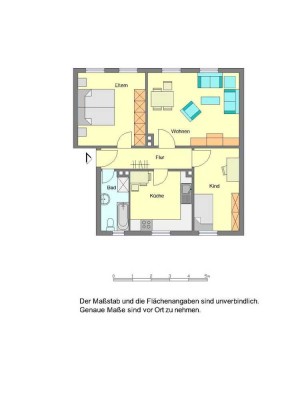 3-Zimmer-Wohnung in Detmold Stadtmitte