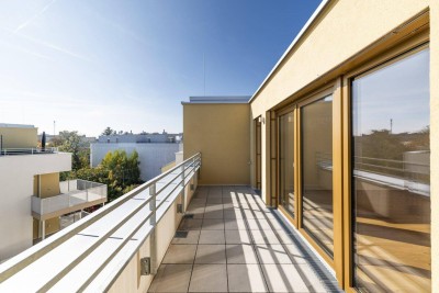 3-Zimmer-Erstbezug in Toplage! Offene Wohnküche | Traumhafte Terrasse mit Fernblick | Hochwertige Ausgestaltung
