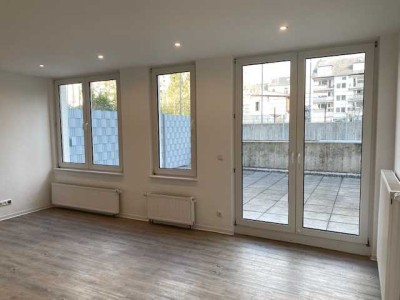Schöne, geräumige zwei Zimmer Wohnung mit großer Terrasse in Bonn, Bad Godesberg