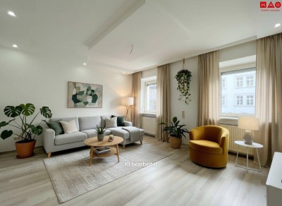 Makartviertel Linz: Erdgeschosswohnung mit perfektem Grundriss &amp; städtischem Komfort