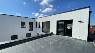 Über den Dächer: Barrierefreie Penthouse-Wohnung