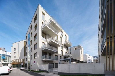 Neubau-Erstbezug - 2-Zimmer Wohnung mit Balkon und EBK