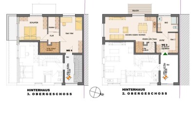 Neubauprojekt Linden MITTEndrin: Wohnkomfort auf 2 Ebenen