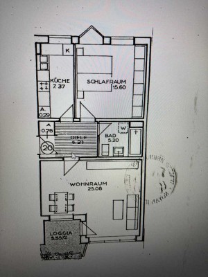 Schöne 2-Zimmer-Wohnung mit Einbauküche in ruhiger Lage in Hannover-Kleefeld