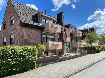 Wohlfühl-DG-Wohnung mit Balkon u. Kamin in Gremmendorf