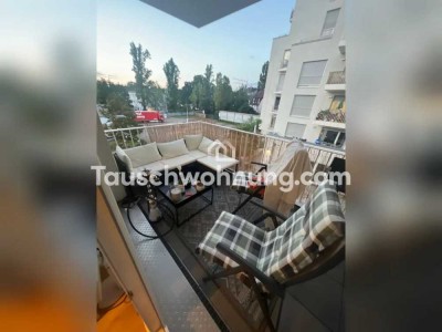 Tauschwohnung: Helle 4 Zimmer Wohnung im Gallus