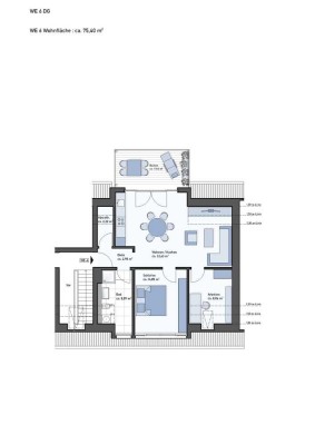 Aachen-Hörn: Exklusive ETW - Erstbezug - ca. 75 m² - gr. Balkon - in kernsaniertem 6- Familienhaus