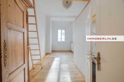 IMMOBERLIN.DE - Toplage & Altbau! Sehr attraktive Wohnung mit ruhiger Südwestterrasse in Trendlage