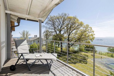 3- Zimmer- Dachgeschosswohnung mit Panorama-Ostseeblick in Sassnitz