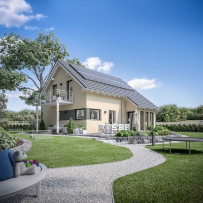 LivingHaus SUNSHINE 125: Ihr Traumhaus in idyllischer Lage entdecken!
