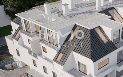 ERSTBEZUG Nähe Schloss Eßling , 3 Zimmer ECKWOHNUNG mit Dachterrasse