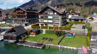 Penthouse-Wohnung mit Badeplatz am Wolfgangsee "preisreduziert"