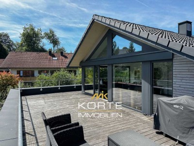 Penthouse-Highlight im Allgäu 
 Stilvolles Wohnen auf 124 m² mit großer Dachterrasse