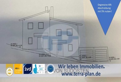 PROVISIONSFREI!!
WOHNEN AM KLOSTERACKER
DOPPELHAUSHÄFLTE 
DEGRESSIVE AFA ABSCHREIBUNG NUTZEN