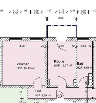 Attraktive und sanierte 1-Zimmer-Wohnung mit Balkon in Hannover