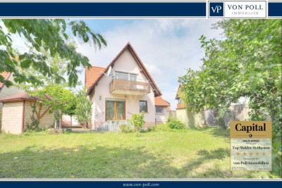 Wohnglück auf zwei Ebenen – mit Garten, Terrasse und Balkon ins Grüne