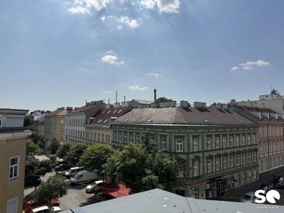 #SQ Zentrale, begehbare Premium-DG-Wohnung in der ruhigen Hasnerstraße, 1160 Wien – alimentiert durch viel Tageslicht und Raumgefühl.