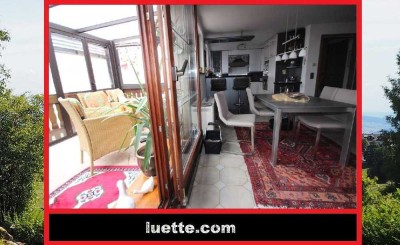 Mod. neu ausgestattete 2-Zimmer-ETW, Südbalkon, Alpenblick, Wintergarten, Holzpellet-Ofen + neue ...