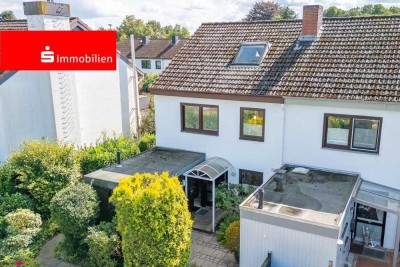 Reihenendhaus in Südlage mit 2 Garagen