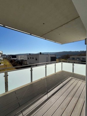 Helle 3-Zimmer-Wohnung mit Balkon - im Neubaugebiet