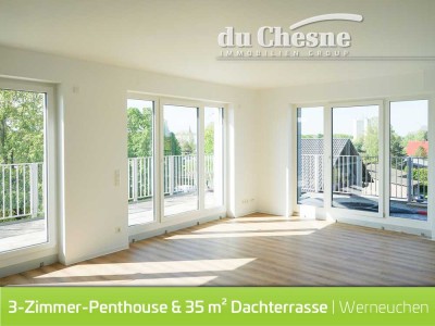 Sonniges 3 Zimmer Penthouse mit großzügiger 35 m² Dachterrasse