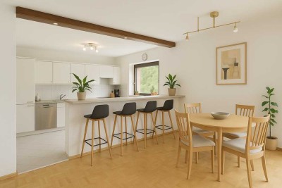 Großzügige Wohnung mit idealer Aufteilung für Familien und Paare