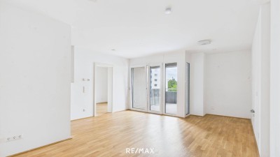 Anlegerhit! 2 Zimmer Wohnung mit großer Loggia und perfekter Anbindung ERSTBEZUG