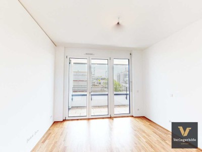 Moderne 3-Zimmer-Wohnung mit Loggia im Verlegerviertel