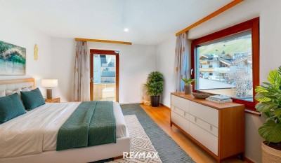 Lichtdurchflutete Obergeschosswohnung mit Panoramabalkon in Oberperfuss!