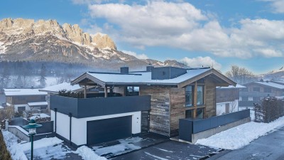 Luxusvilla mit Kaiserblick in Toplage nahe dem Skilift