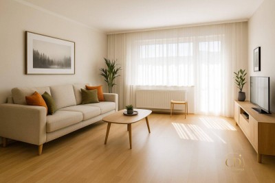 Familienwohnung in Pottendorf mit Loggia &amp; Parkplatz