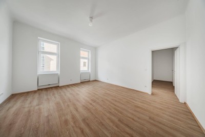 Bezugsfertige 2-Zimmer-Wohnung mit Küche und geräumigem Badezimmer!