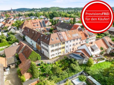 Denkmalgeschütztes Reiheneckhaus in Kenzingen – Großzügiges Wohnen mit historischem Flair