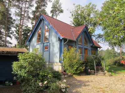 Wunderschönes EF-Holzblockhaus in Winsen/Südohe