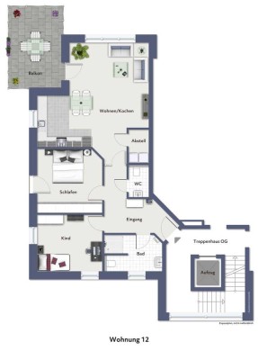 Ihr Wohnglück zur Miete!
*Seniorengerechte Wohnung im Zentrum von Westerkappeln*