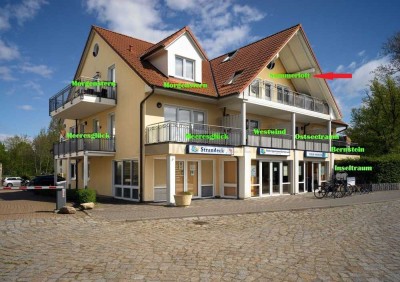 Wohnen über 2 Ebenen mit Wasserblick auf Poel