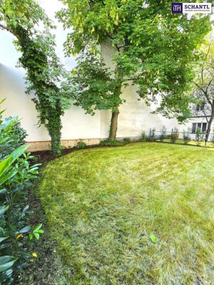 Grünblick, Gartenglück &amp; Balkonbonus! TOP saniert + Herrlicher Eigengarten + Hofseitiger Balkon + Viel Grün + Viel Lebensqualität + Absolute Ruhelage + Ideale Raumaufteilung! Besser geht´s nicht! Nicht lange zögern...