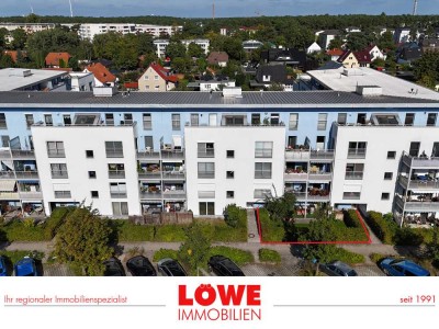 Barrierearme Eigentumswohnung mit Terrasse und Gartenanteil für Wohnen-Praxis-Büro!