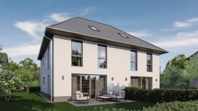 Exklusive Neubau-Doppelhaushälfte in ruhiger Lage in Traubing!