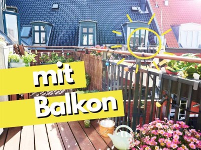 3 Raum Wohnung mit Balkon!