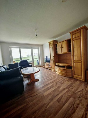 1-Zimmer-Wohnung mit Balkon und unverbaubarer Aussicht.