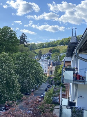 Im Nerotal lichtdurchflutete 3,5 Zimmer Wohnung mit Südbalkon