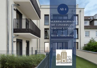 komfortable Terrassenwohnung mit 3 Zimmern