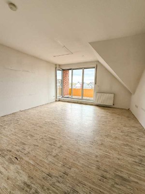 Wohnen über den Dächern von Beeskow - großzügige DG-Wohnung für kleine Familie
